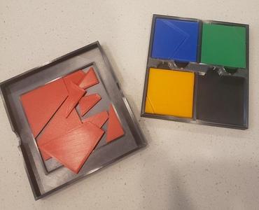 Quadratum Cubicum - 4in1 Puzzle Adaptation