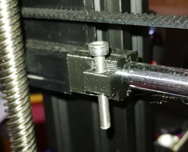 Anet A8 Plus Z axes leveling screw