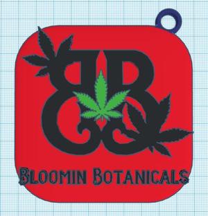 Bloomin Botanicals Keychain & Luggage Tag