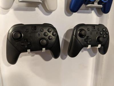 Nintendo Switch Pro Controller Wall Mount (Hook Pro Up) - Slim version