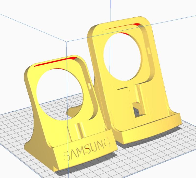 EP-PG900IBE Charger Stand for Samsung Galaxy Note 9 in a Otterbox Case