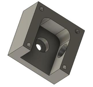 5mm Motor Shaft Support with Bearing