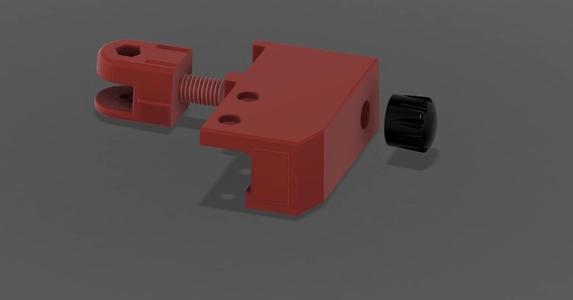 Tensioner Y+ Base with Opcional led switch (Anet ET4) By Froest V2