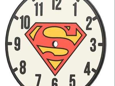 Superman - Clock