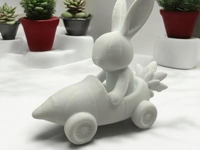 Easter Bunny Car Decoration – Adorable Display