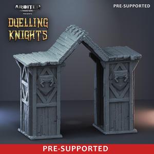 Pre-supported Terrain Tournament Entrance