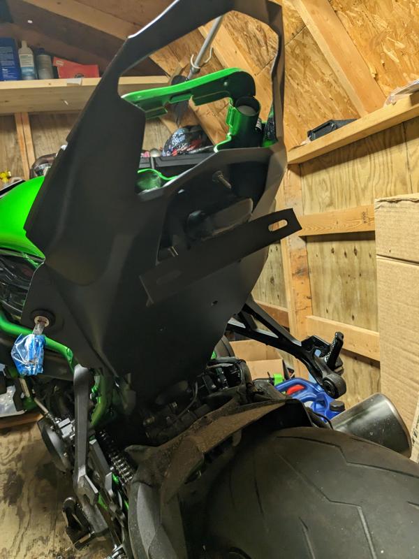 Fender Eliminator/Tail Tidy/Plate Holder Kawasaki zH2
