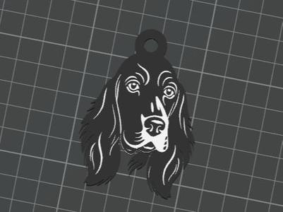 Spaniel Keychain