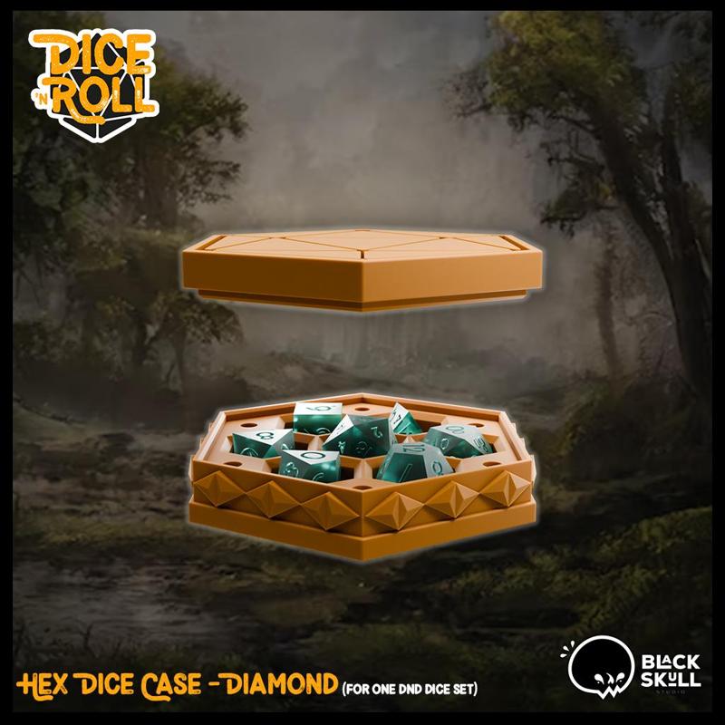 Hex Dice Case - Diamond