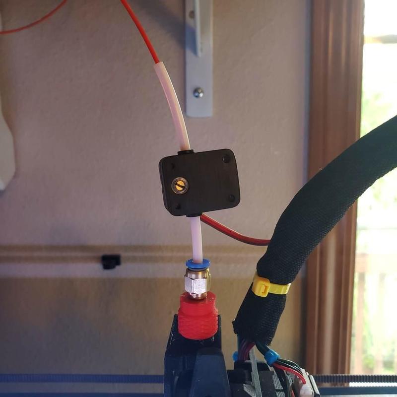 Duet3D Filament Monitor Tube Mount Fitting