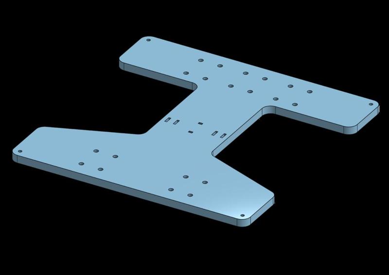 Tronxy P802m / Anet A8 Bed Frame