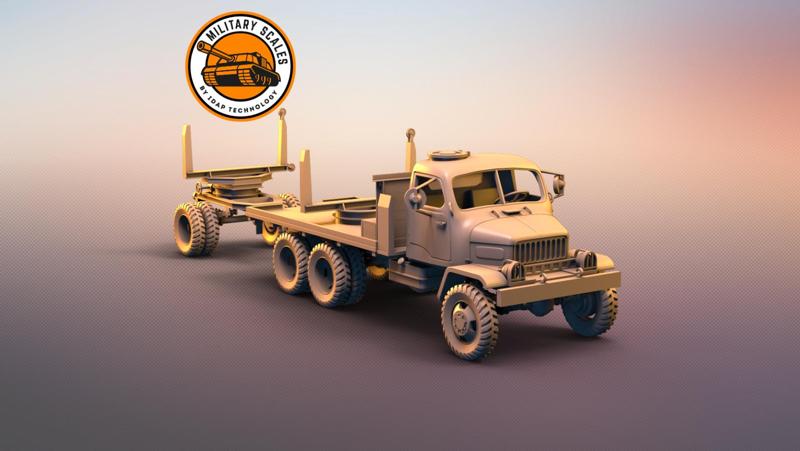 Praga V3S Log transport