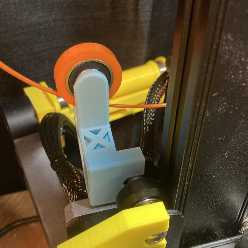 Ender 2 Pro Filament Guide