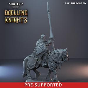 Pre-supported Knight on Horse 02