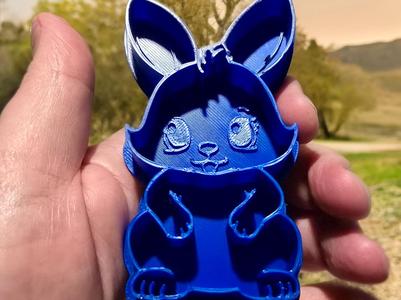 Cute Bunny Cookie Cutter