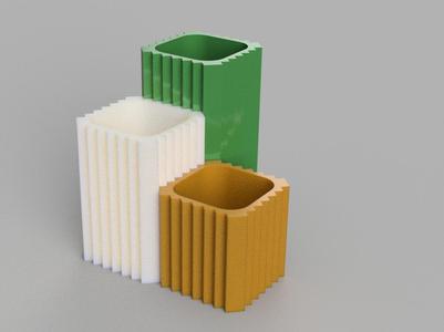 Set mini planter vase for flowers/ pencil case for accessories