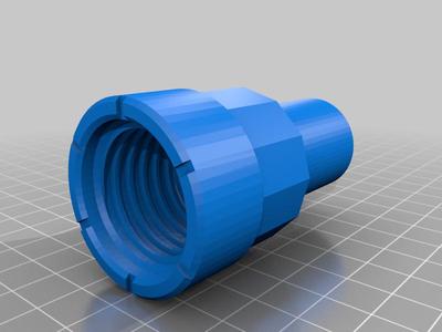 Nerf Titan ASV1 16mm outer diameter barrel adapter