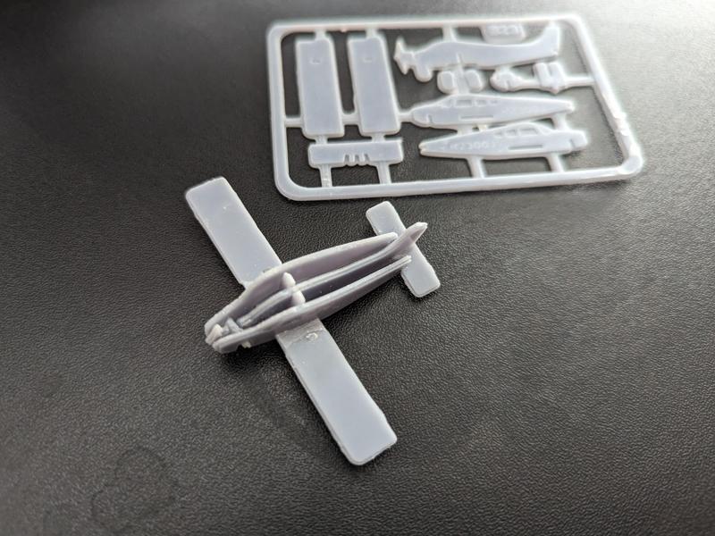 Kit Card Beechcraft Musketeer B23 airplane