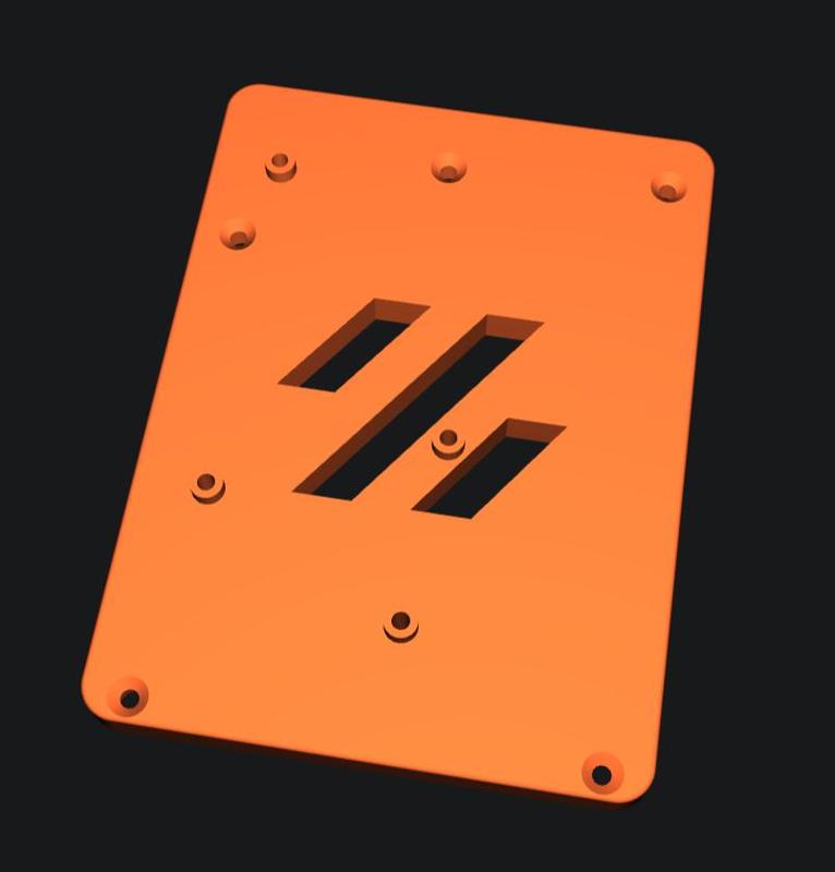 Ender 3 S1 Manta E3EZ motherboard adapter plate