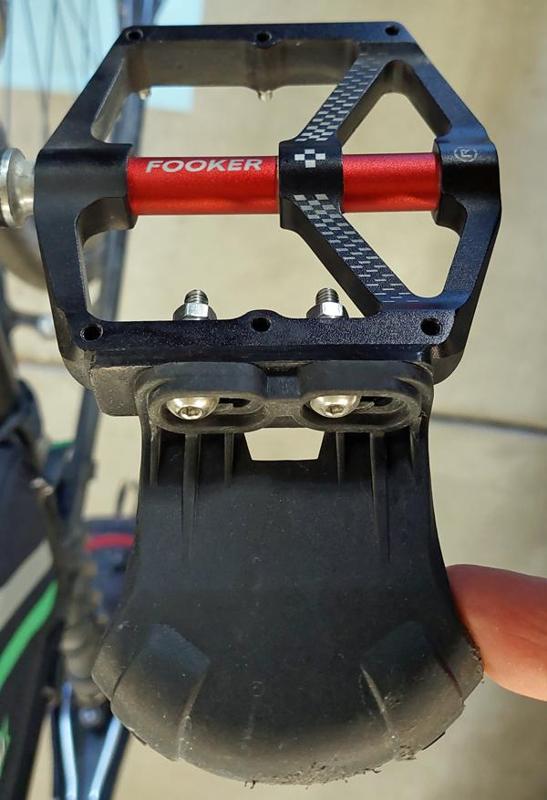 Toe Clip Adapter for Fooker F11 MTB Pedal