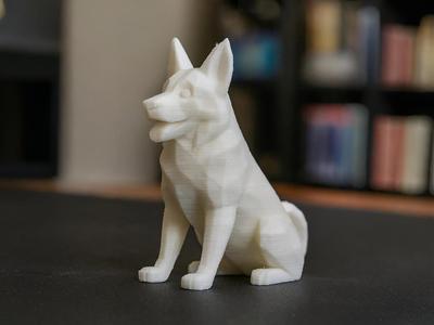 Low poly cute German Shepherd (sell it!)