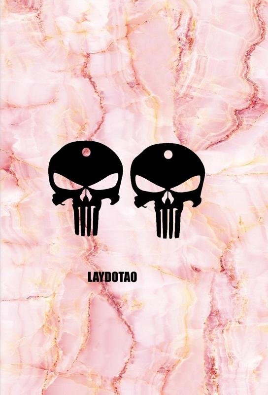 SKULL PENDANT EARRINGS