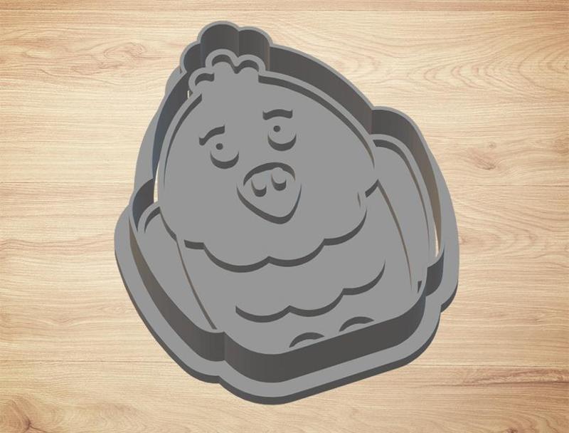 cookie cutter eagle - cutter and stamp