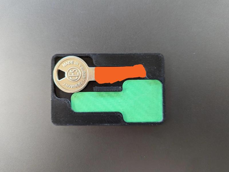 Lockcard Keyplate Plate