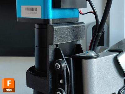 Eakins Microscope external switch for auto/manual focus control