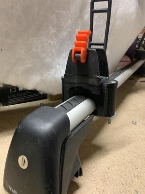 Adaptateur de coffre de toit pour barres ovales car roof adapter