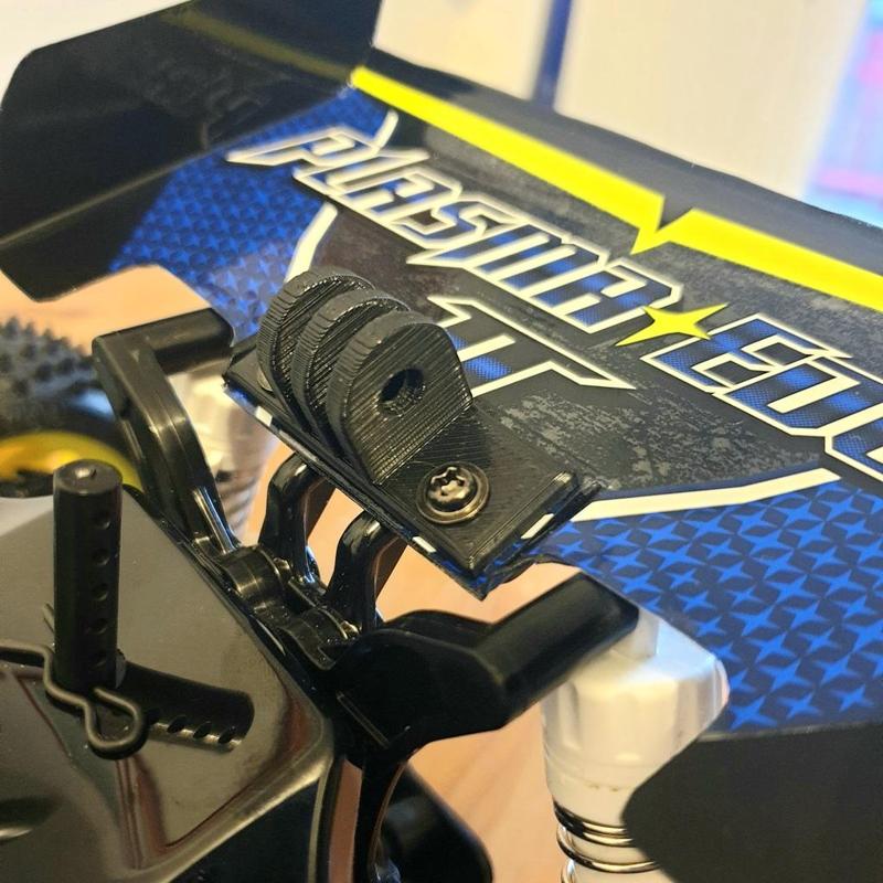GoPro Actioncam support for Tamiya TT-02