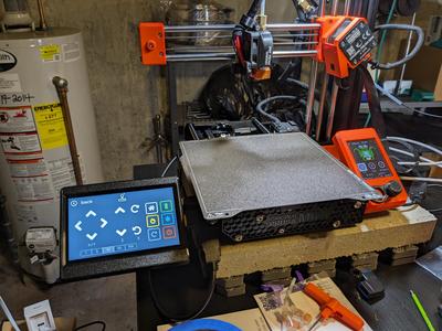 Mounting Arm for BigTreeTech HDMI5 and Prusa Mini