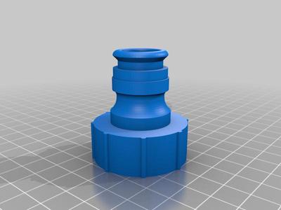 3/4" Hose adapter