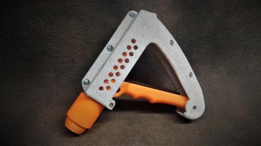Hand cranked squeeze drill - ReMix