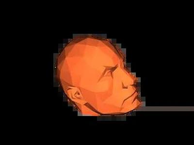 Low poly rock