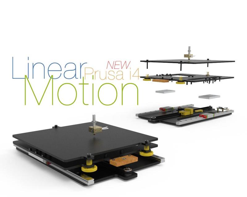 New Linear Motion for Prusa i4
