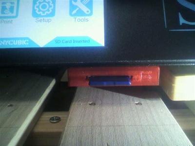 SD-Card case for ANYCUBIC MEGA S