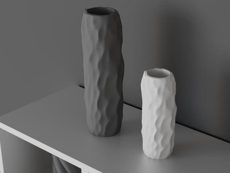 Vase tree look