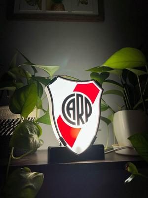 River Plate shield candle lamp - River Plate lamp