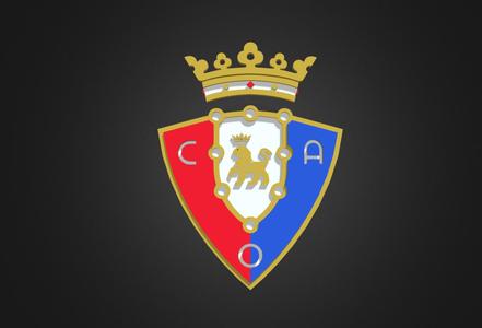 Osasuna 3D Logo Shield