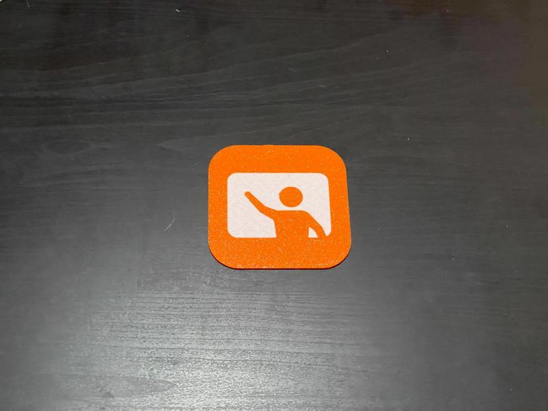 Classroom App Icon for iPhone Coaster