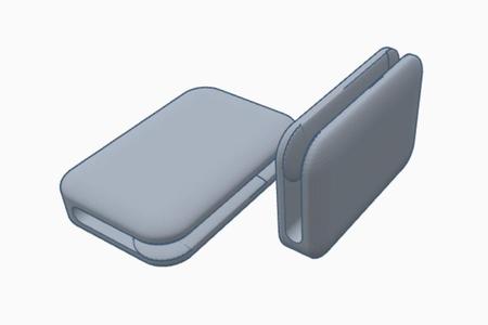 Boardgame board clip (for 2mm boards)
