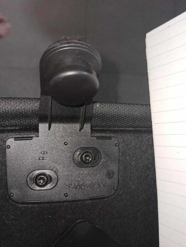 Audi A5 under-window support, rear door