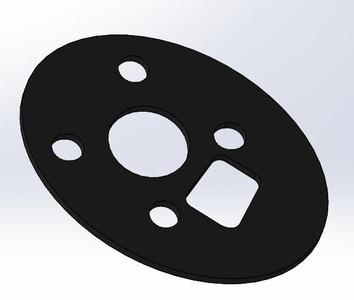 VK V9 Motor Mount trial
