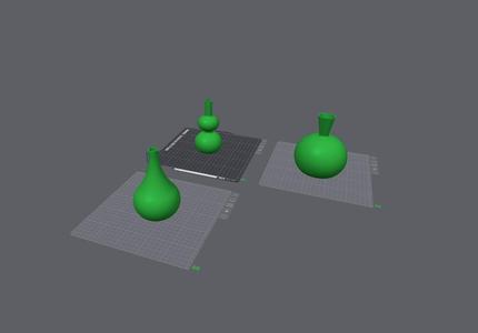Trio Vase