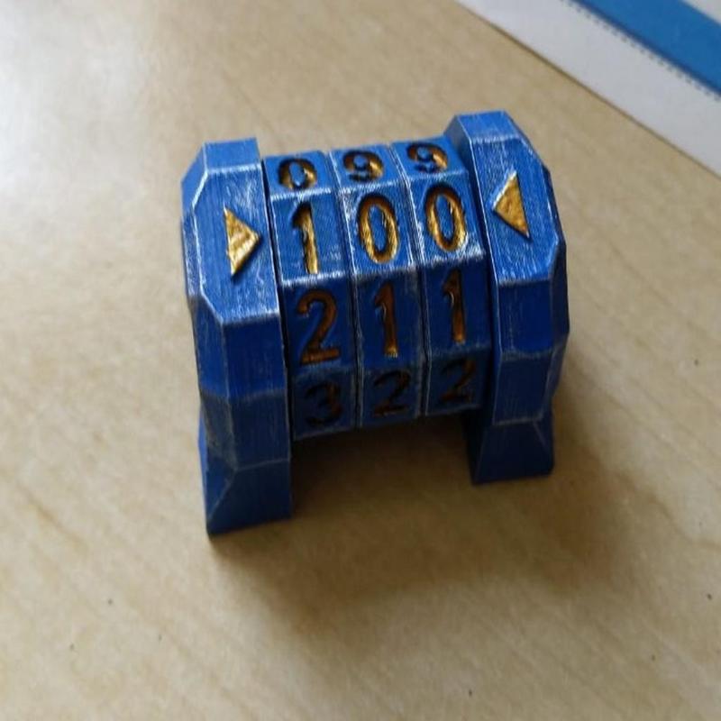 Life (or anything) counter for table-top games adjusted for visibility