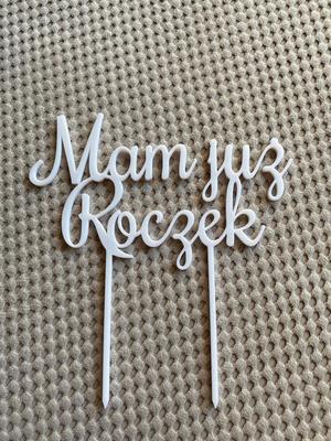 Topper "Mam już Roczek"