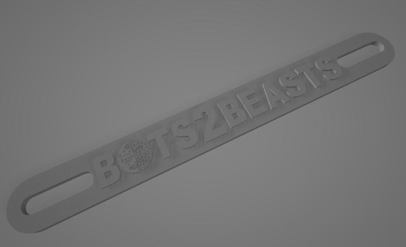 B2B License Plate Toppers (Big and Small)