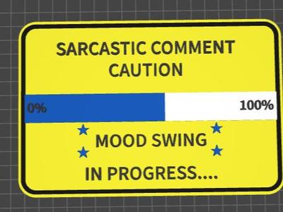 funny sign sarcastic comment