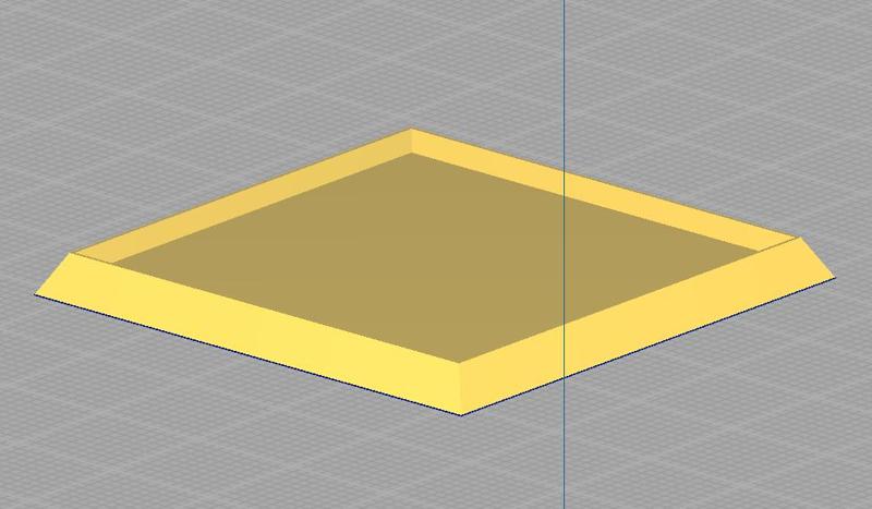 2x2 20x20mm movement base
